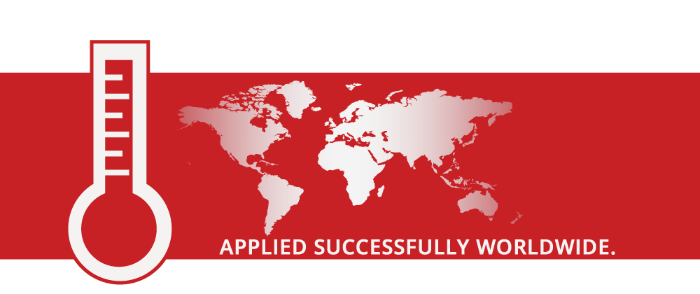 Lubisol insulation - applied successfully worldwide.